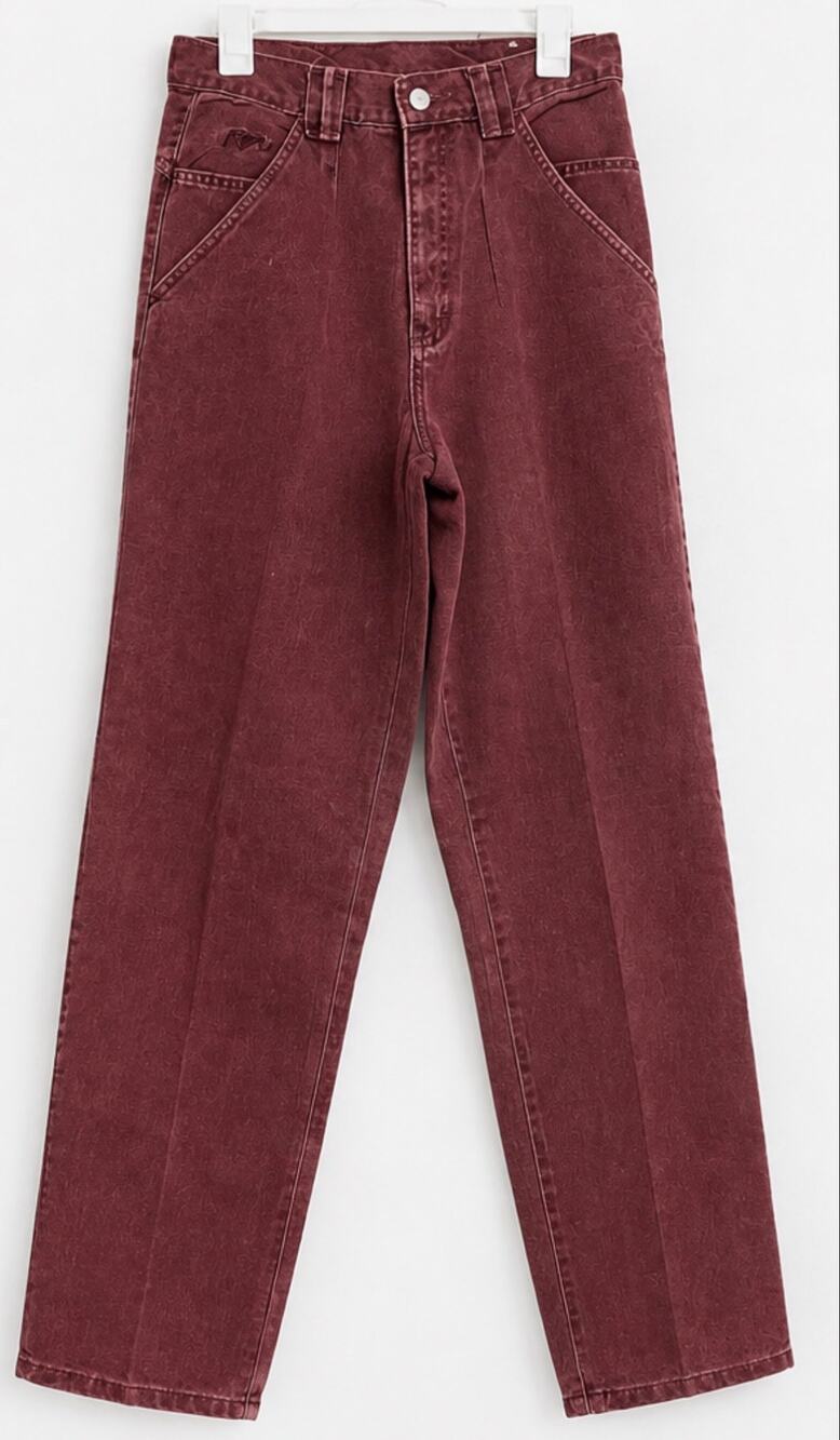 Vintage Roper Denim High Rise Straight Leg Western Retro Pants